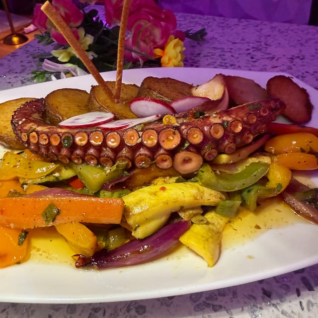 Pulpo A La Parrilla.