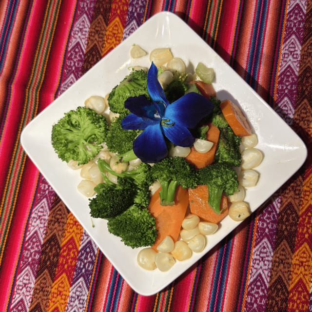 Steamed Vegetables.