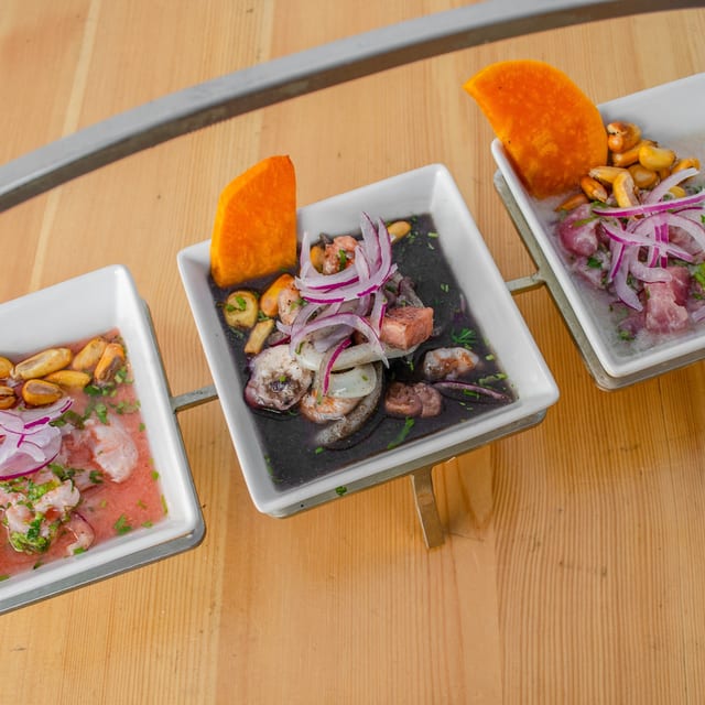 Ceviche Salsa Aji Amarillo.